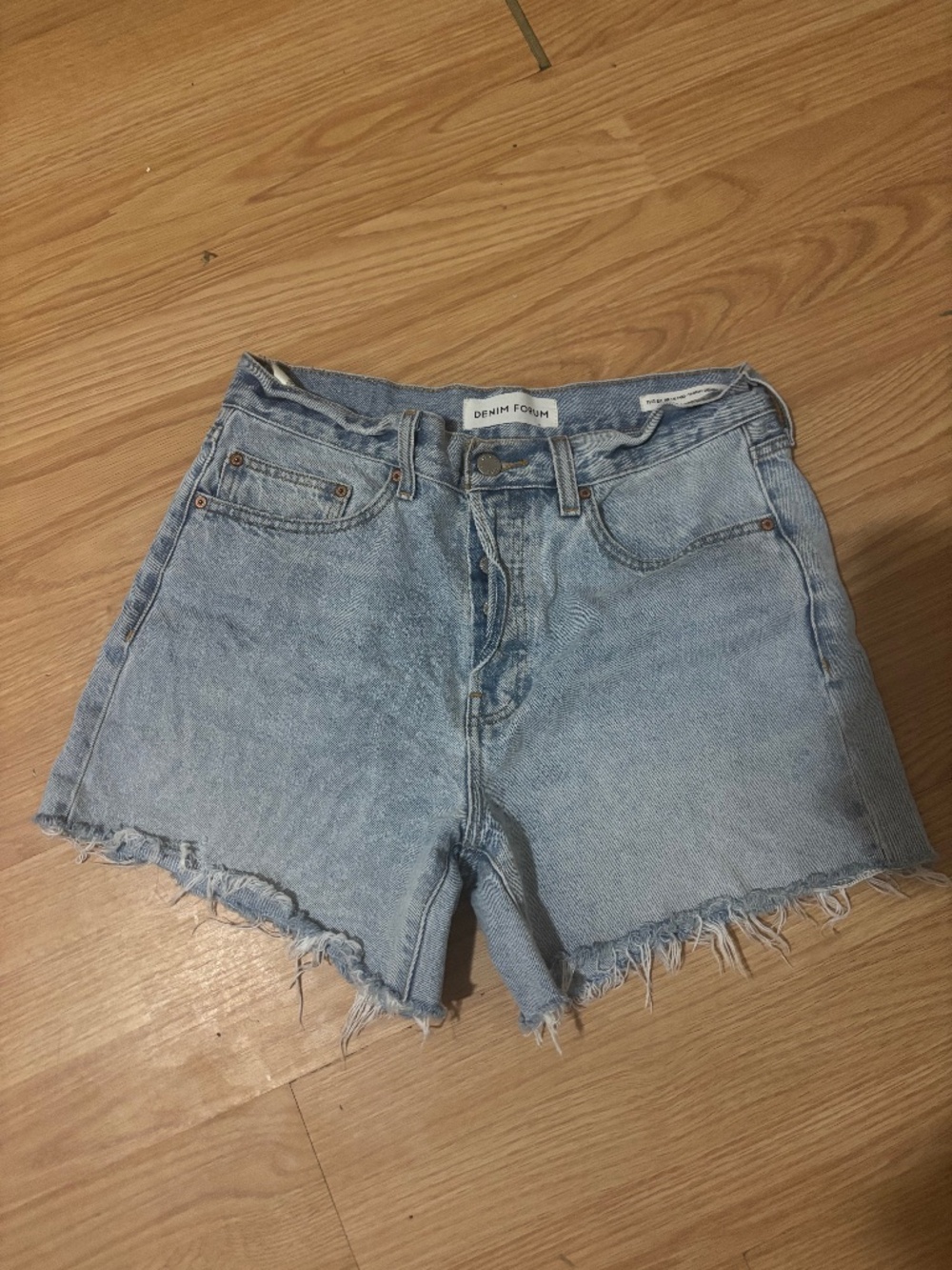 Aritzia Light Blue Denim Jean Shorts